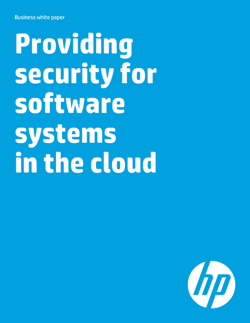 Providing Security for Software Systems in The Cloud