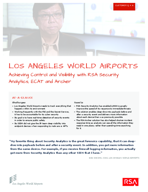 Q&A with CISO of LA World Airports on their State-of-the-Art SOC