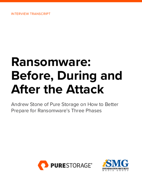 Ransomware: Before, During and After an Attack