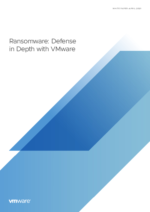 Ransomware: Defense in Depth with VMware