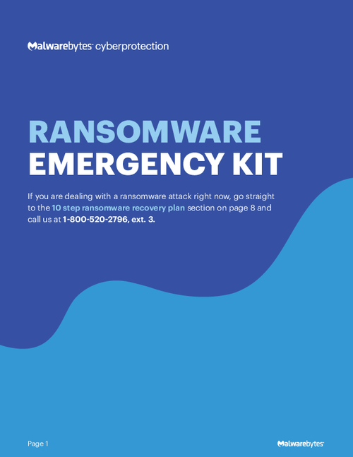 Ransomware Emergency Kit