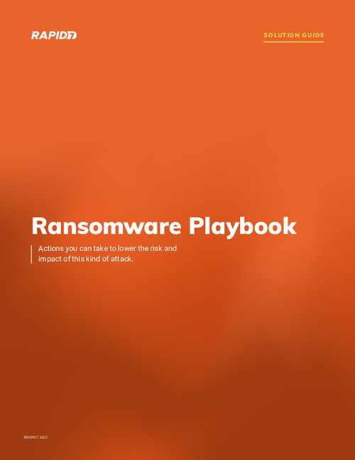 Ransomware Playbook: Actions You Can Take to Lower the Risk and Impact