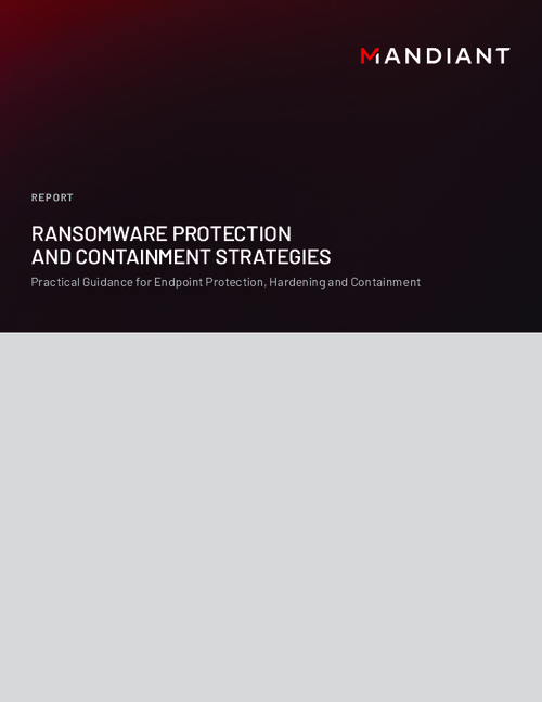 Ransomware Protection and Containment Strategies