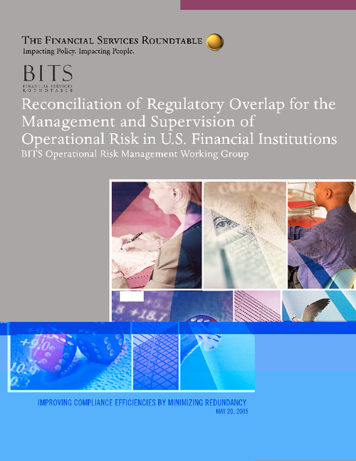 Reconciliation of Regulatory Overlap for the Management  and Supervision of Operational Risk in Financial Institutions