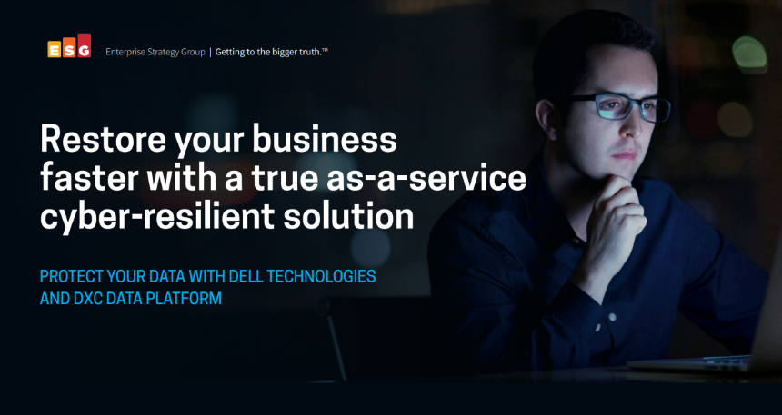 Rapidly Restore your Business with a True As-a-Service Cyber-Resilient Solution