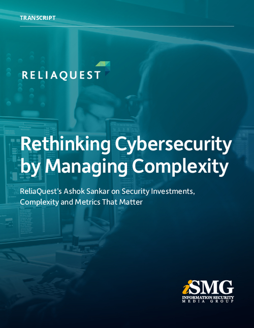 Rethinking Cybersecurity by Managing Complexity