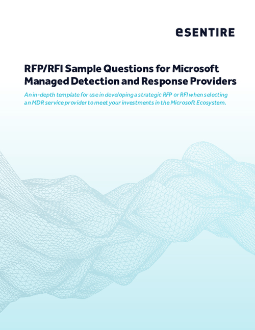 RFP/RFI Sample Questions for Microsoft MDR Providers