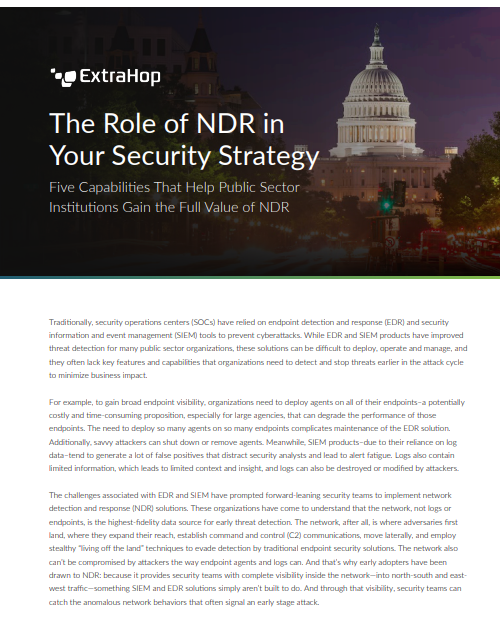 The Role of NDR in Your Security Strategy