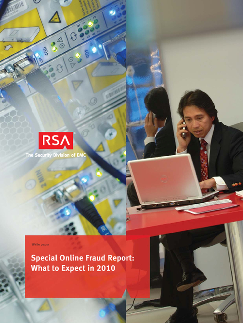 RSA Special Online Fraud Report: What to Expect in 2010