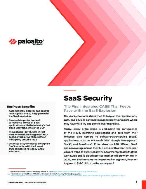 SaaS Security Solution Brief