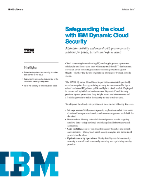 Safeguarding the Cloud