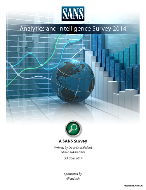 SANS 2014 Security Analytics and Intelligence Survey