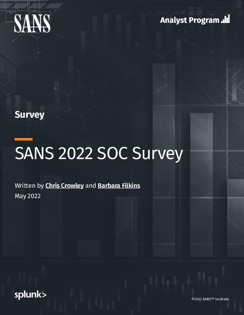 SANS 2022 SOC Survey