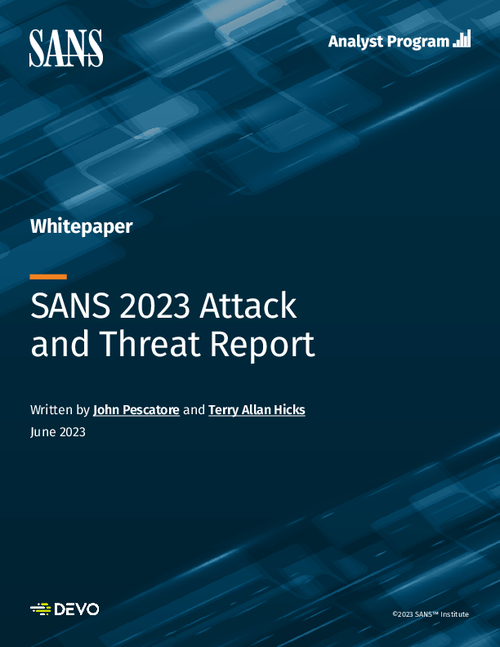 SANS 2023 Attack and Threat Report