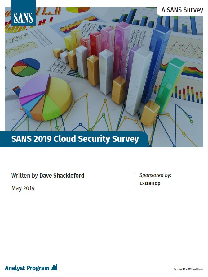 SANS Report: Cloud Security Survey 2019