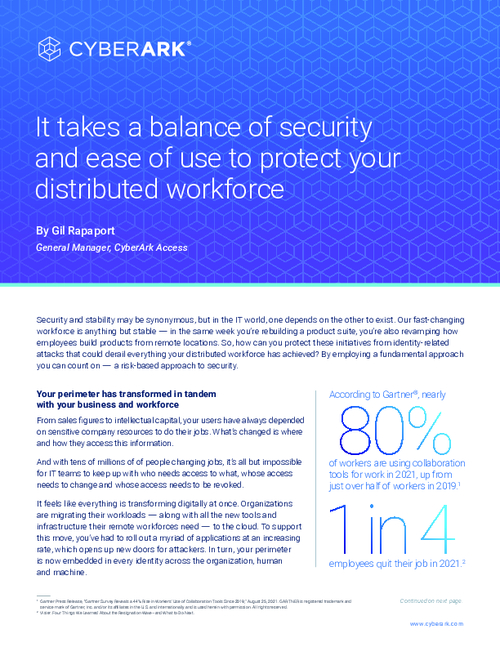 Secure Access and Enable Success for Your Workforce