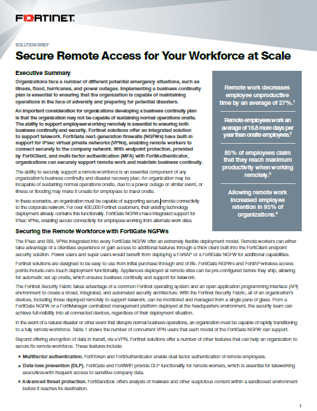 Secure Remote Access for Your Workforce at Scale