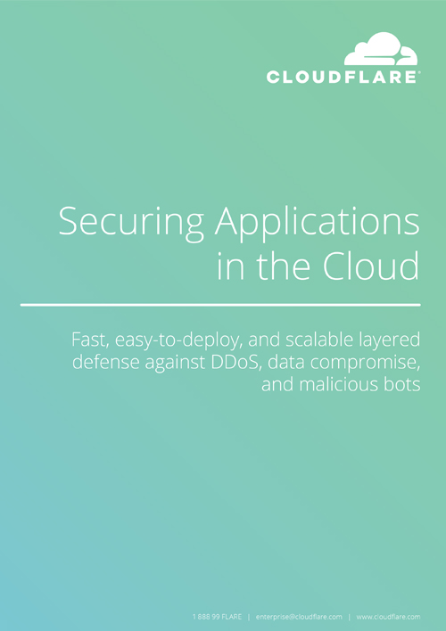 Securing Applications in the Cloud