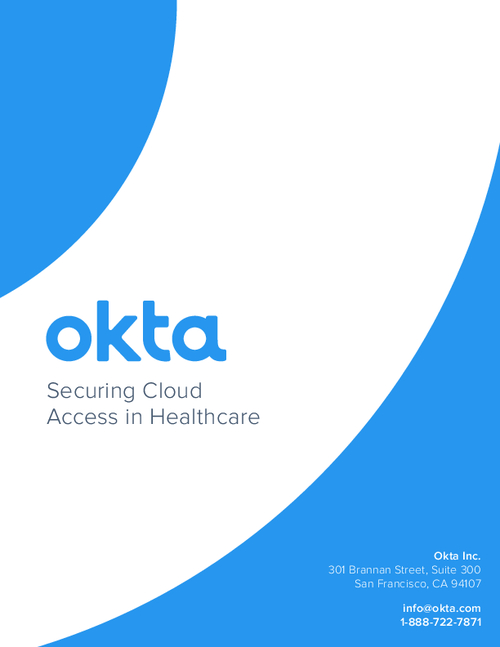 Securing Cloud Access in Healthcare