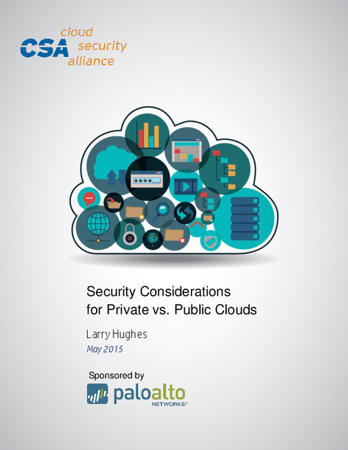 Security Considerations for Private v/s Public Cloud