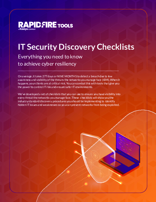 IT Security Discovery Checklists