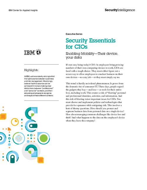 Security Essentials for CIOs