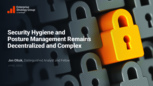 Security Hygiene and Posture Management Remains Decentralized and Complex