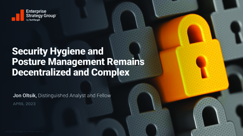 ESG Security Hygiene and Posture Management Report