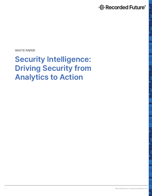 Security Intelligence: Driving Security From Analytics to Action