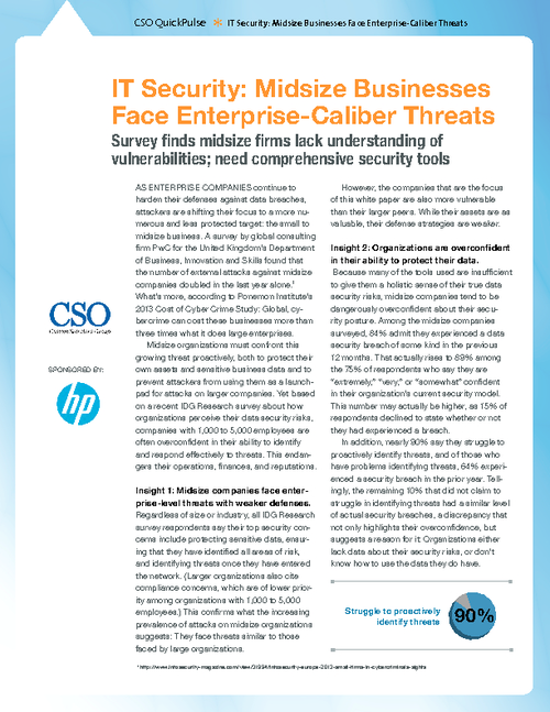 IT Security: Midsize Organizations Face Enterprise-Caliber Threats