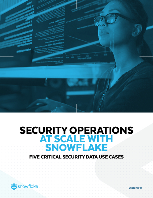 Security Operations at Scale: Five Critical Security Data Use Cases