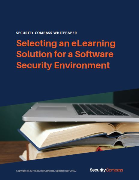 Selecting an eLearning Solution for a Software Security Environment
