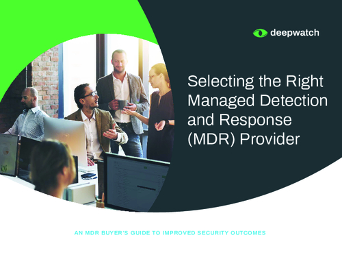 Selecting the Right Managed Detection and Response (MDR) Provider