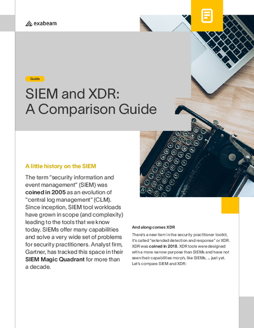 SIEM and XDR: A Comparison Guide