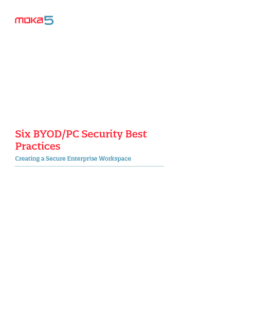 6 BYOD/PC Security Best Practices