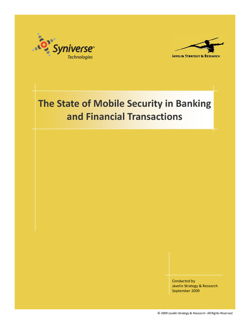 The State of Mobile Security in Banking & Financial Transactions