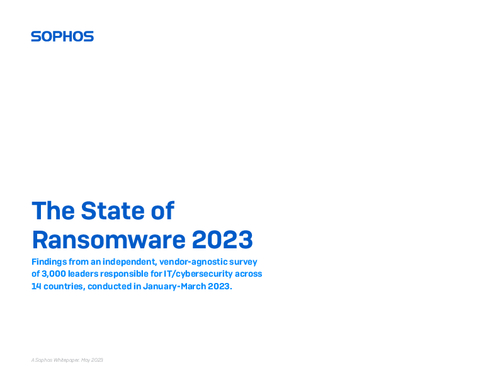 The State of Ransomware 2023: Rate of Ransomware Attacks