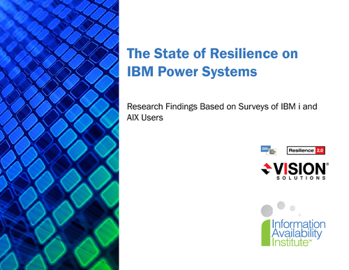 The State of Resilience on IBM Power Systems