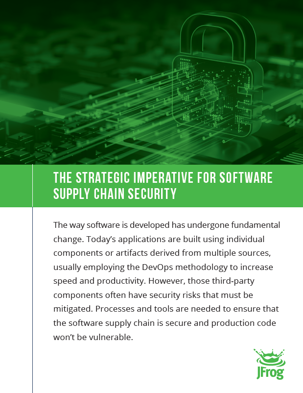 The Strategic Imperative for Software Supply Chain Security