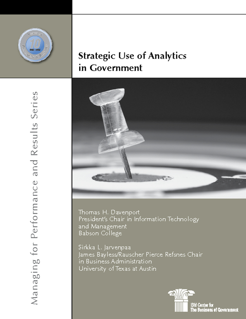 Strategic Use of Analytics in Government