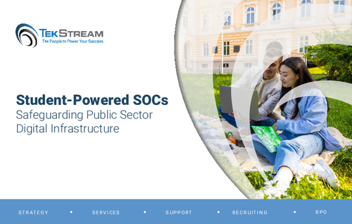 Student-Powered SOCs: Safeguarding Public Sector Digital Infrastructure