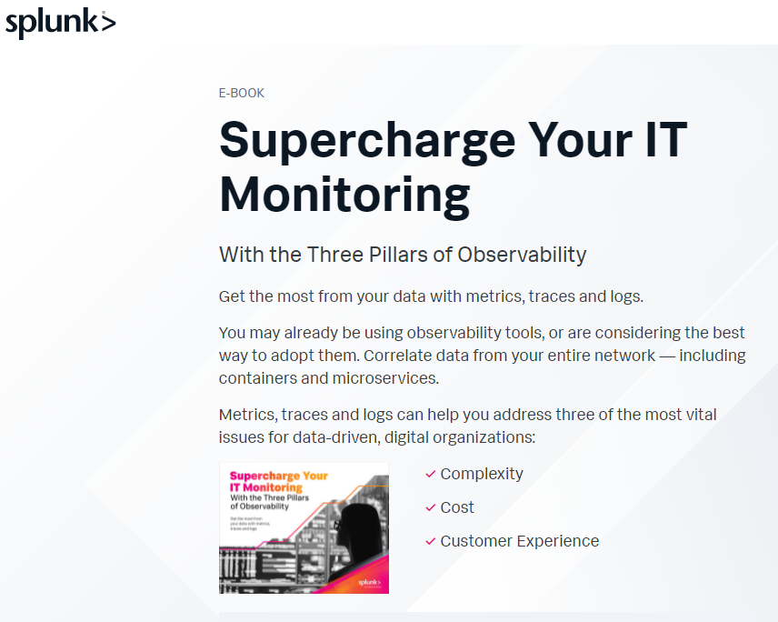 Supercharge Your IT Monitoring With the Three Pillars of Observability
