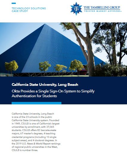 The Tambellini Group Case Study: California State University, Long Beach
