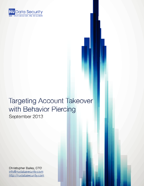 Targeting Account Takeover: Next-Gen Fraud Protection