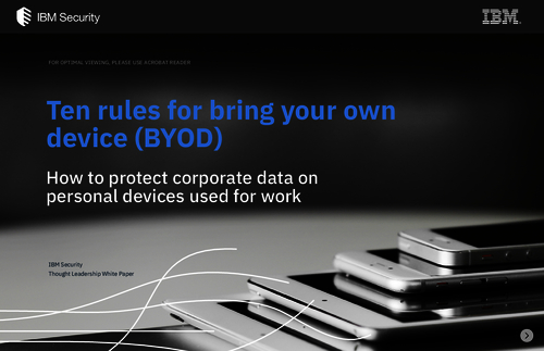 Ten Rules For Bring Your Own Device