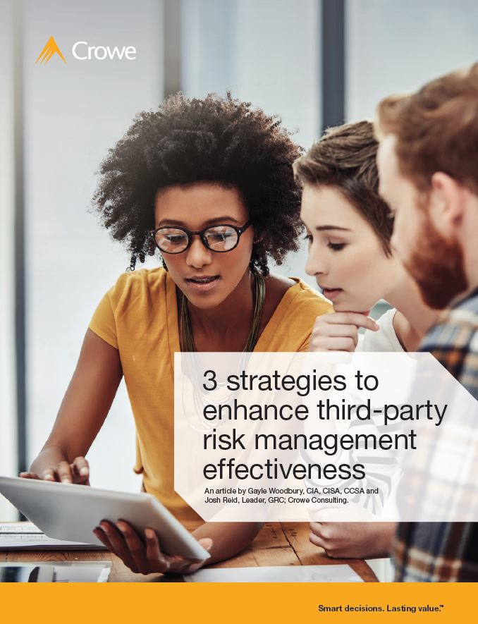 Three Strategies to Enhance Third-Party Risk Management Effectiveness