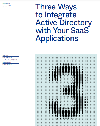 Three Ways to Integrate Active Directory with Your SaaS Applications