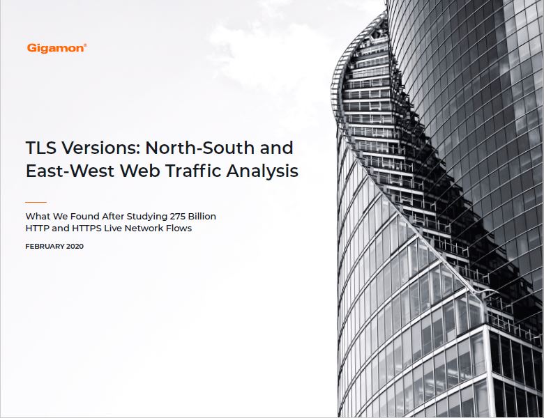 TLS Versions: North-South and East-West Web Traffic Analysis