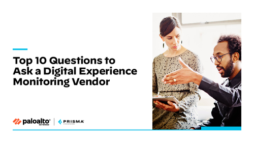 Top 10 Questions to Ask a Digital Experience Monitoring Vendor