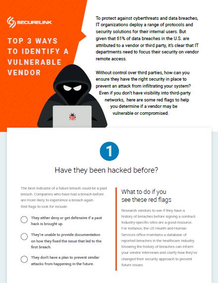 Top 3 Ways to Identify a Vulnerable Vendor